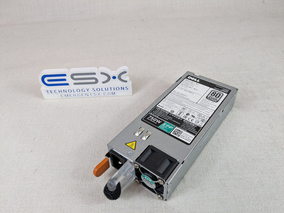 Dell 5RHVV 750W EPP 80 Plus Platinum Power Supply R630 R730 R640 R740 R740XD