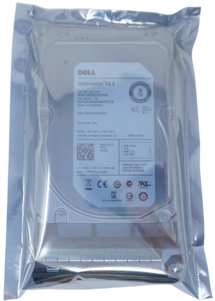 91K8T Dell Constellation 3Tb 7200rpm 6Gbps 3.5 SAS ST33000650SS
