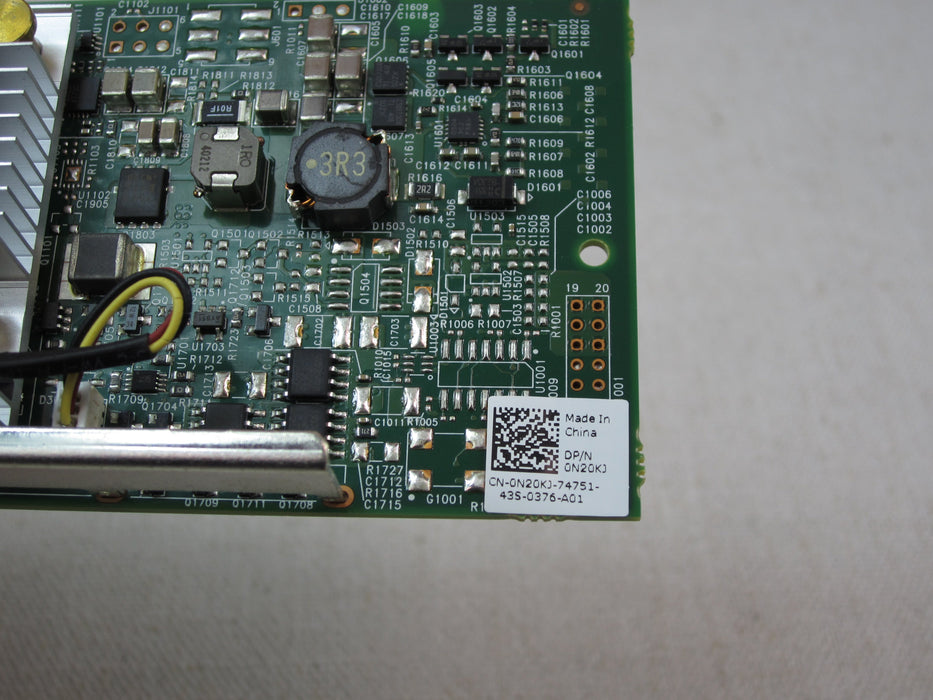 Dell N20KJ Broadcom 57810S Dual Port 10G SFP+ PCIe Network Adapter Full Height