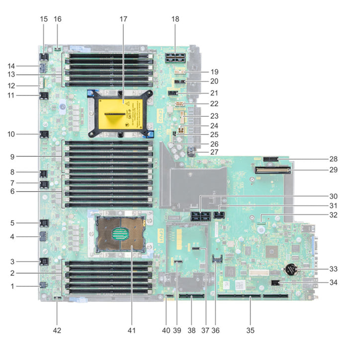 923K0 — System Board Motherboard | Dell PowerEdge R740