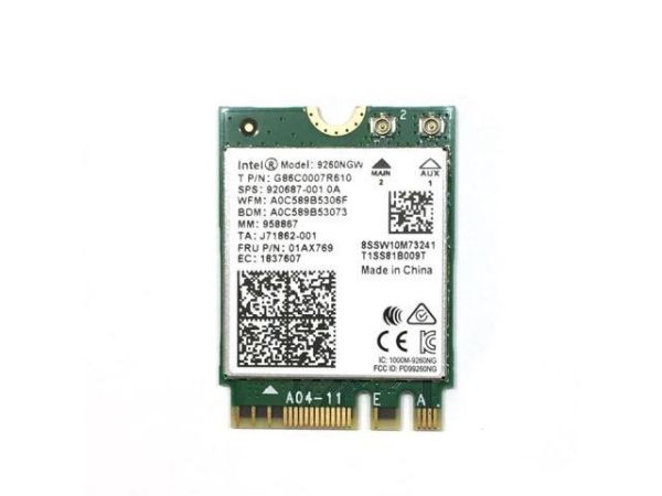 9260.NGWG.NV - Intel Wireless-AC 9260 Network adapter M.2 2230 802.11ac Bluetooth