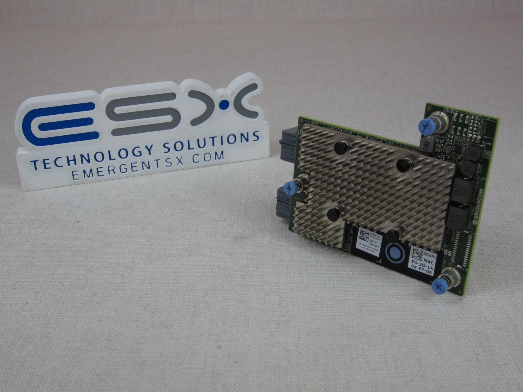 Dell DCWFP Broadcom 57404 Quad Port 10/25G Mezzanine Adapter MX740c MX750c