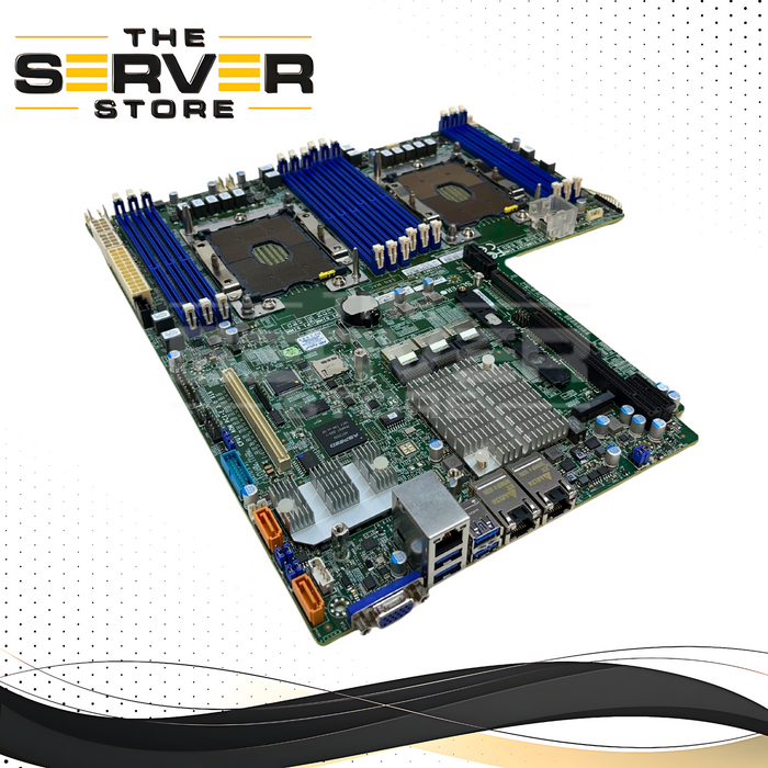 Supermicro Motherboard Dual LGA3647 Wide I/O GPU Support X11DDW-NT