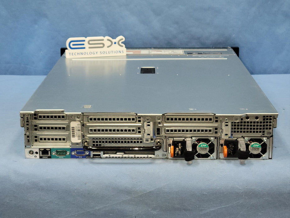 Dell PowerEdge R730 8x 2.5” 2U CTO Server – 2x Heatsink, 4x GbE, 2x PSU, iDRAC