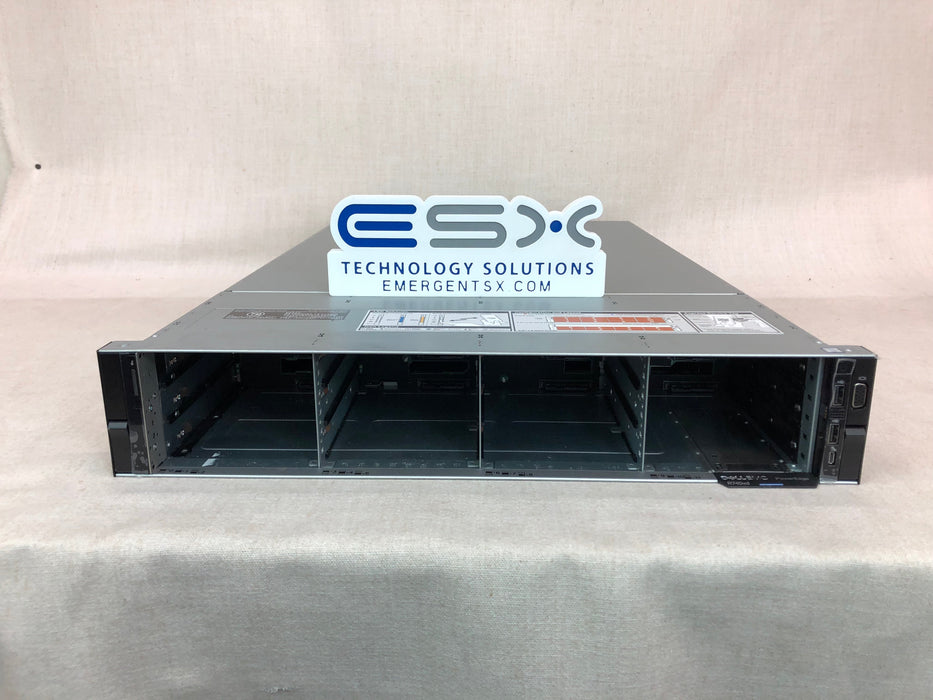 96TB Dell PowerEdge R740XD Server– 2x 8C Gold 6134 3.2GHz, 128GB, 12x 8TB, 10G
