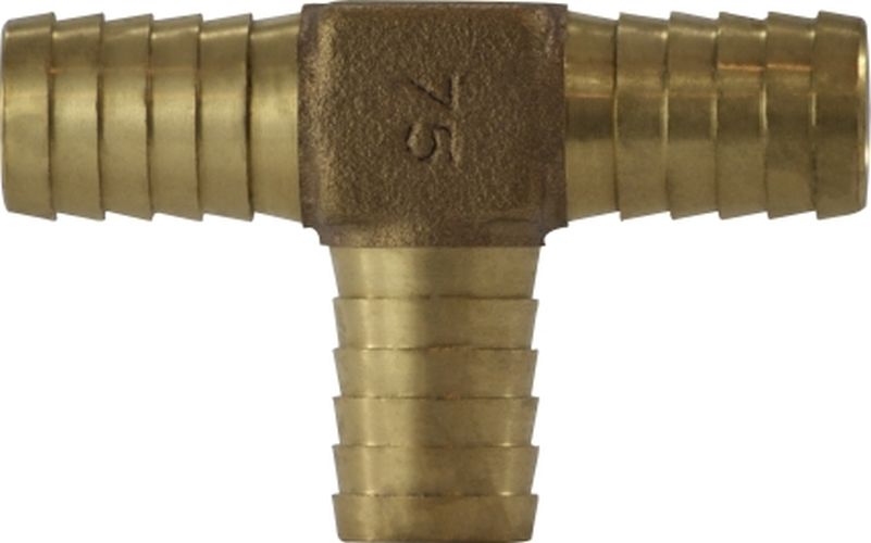 973967 | 1-1/4 BRONZE HOSE BARB TEE | Midland Metal Mfg.