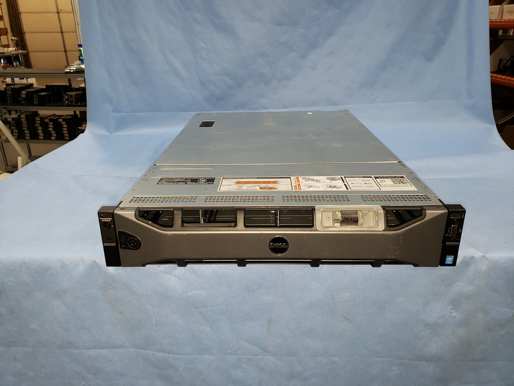 PowerEdge R730XD Server 2x 10 Core E5-2660v3 2.6GHz 128GB 28.8TB All Flash 10GB
