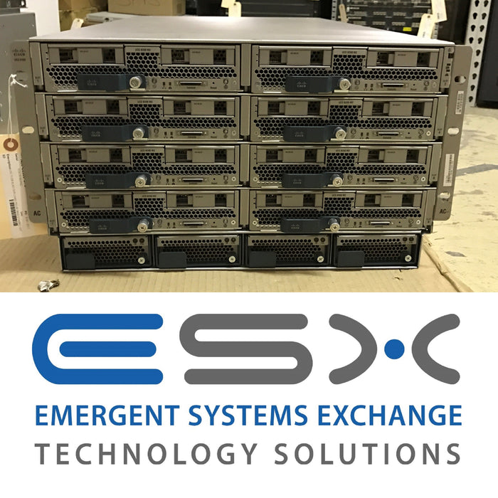 Cisco UCS 5108 Blade Chassis w/ 8x B200 M4 2x 8 Core E5-2640v3 2.6GHz 256GB RAM
