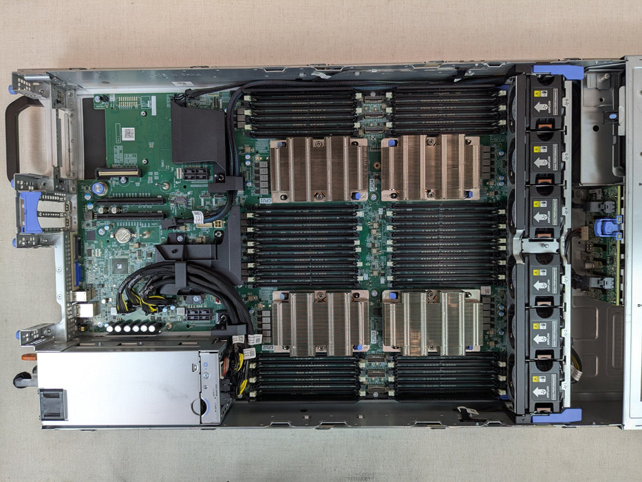Dell PowerEdge R840 Server 4x Gold 6132 2.6GHz 56 Core 512GB RAM 2x 960GB H740p