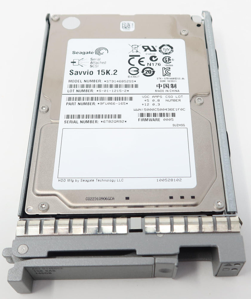 Cisco A03-D146GC2 ST9146852SS 146GB 6GB SAS 15K SFF Hard Drive