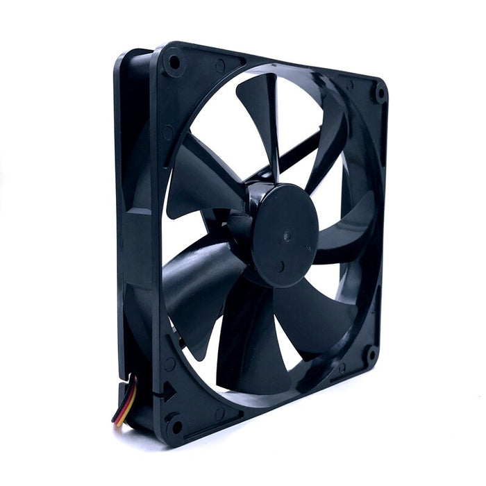 A14025-10CB-3BN-F1 140x140x25mm 12V DC 0.14A 3-Wire Axial Cooling Fan