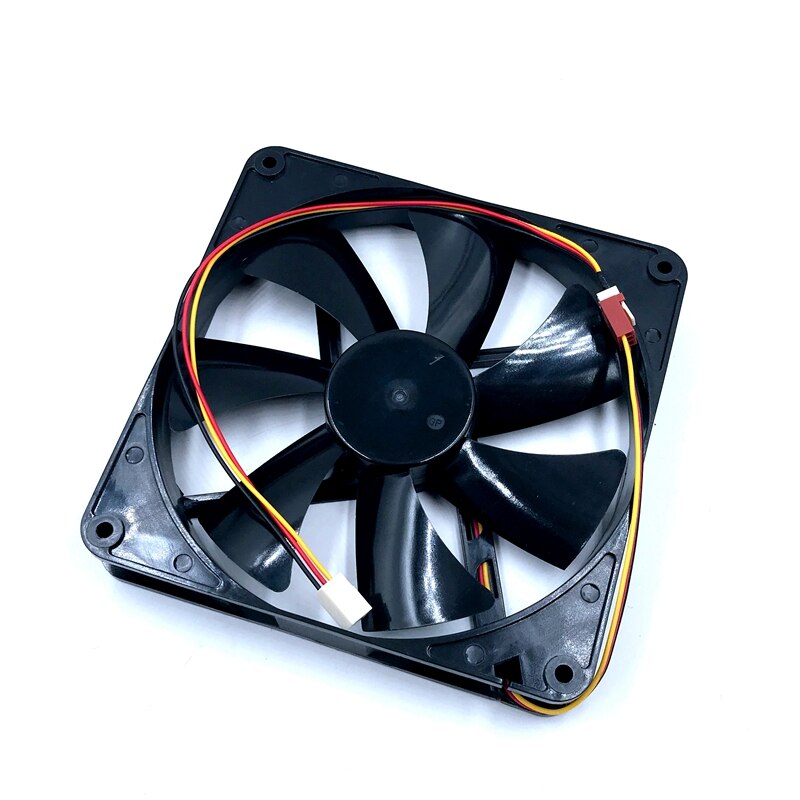 A14025-10CB-3BN-F1 140x140x25mm 12V DC 0.14A 3-Wire Axial Cooling Fan