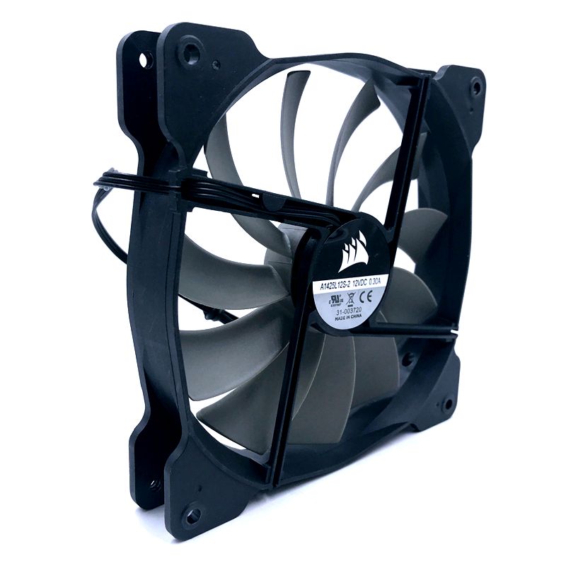 A1425L12S-2 140x140x25mm 12V DC 0.30A Axial Cooling Fan