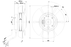 A2D170-AA04-01 EBM-PAPST AC AXIAL FAN