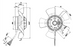 A2D200-AA02-16 ebm-papst AC AXIAL FAN