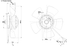 A2D210-AA10-17 Ebmpapst  Axial Fan 400V 0.2A For Siemens Servo Motor Cooling Fan
