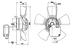 A2D250-AA06-84 Ebmpapst  AC AXIAL FAN 380V
