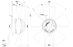 A2E250-AE65-02 Ebmpapst Axial Fan 230V 130/160W 0.57/0.7A 2300/2500rpm
