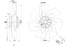 A2E250-AL06-01 ebm-papst AC AXIAL FAN