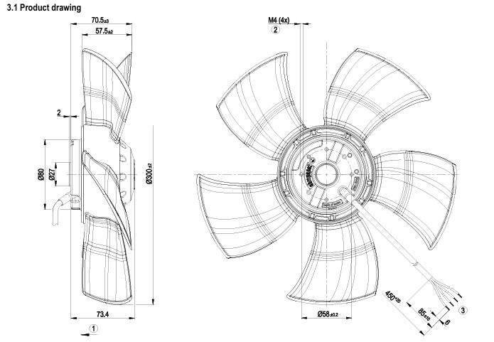 A4E300-AS72-01	ebmpapst AC AXIALFAN