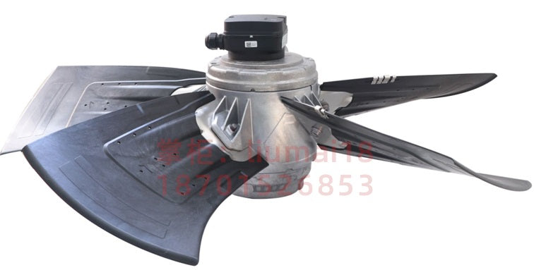 A6D910-AA01-01 Ebmpapst Axial Fan 3~400V 1.57/2.48kW 2.9/5.4A 685/885rpm
