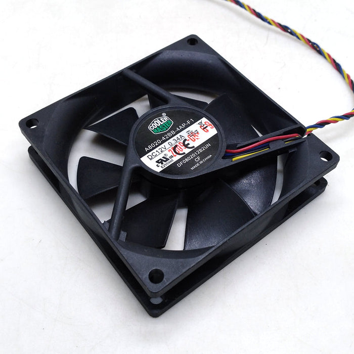 A8020-42BB-4AP-F1 80x80x20mm 12V DC 0.34A Axial Cooling Fan
