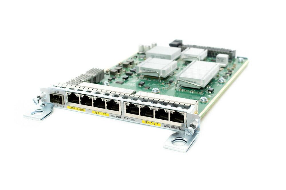 A900-IMA8T1Z Cisco ASR 900 Series 8-Port 1GE RJ45/1-Port 10GE SFP+ module