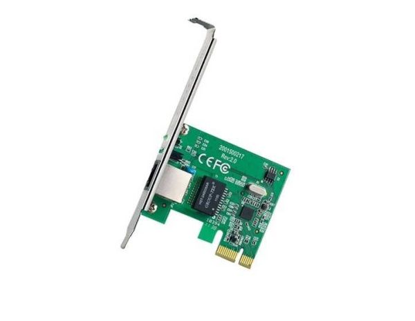 A9008619 - Dell TG-3468 Single Port 1000Base-T RJ-45 High Profile PCI-Express x1 Network Adapter