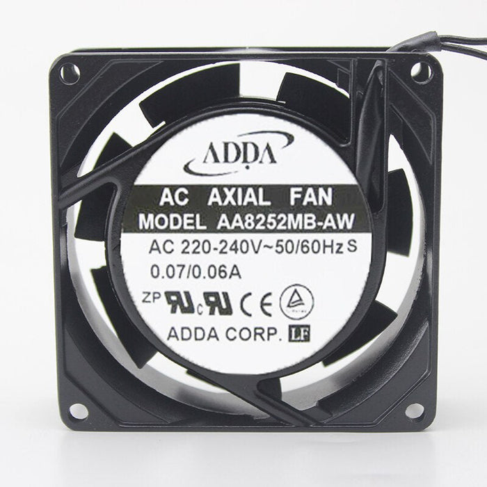 ADDA AA8252MB-AW 230V AC 80x80x25mm AC Axial Cooling Fan