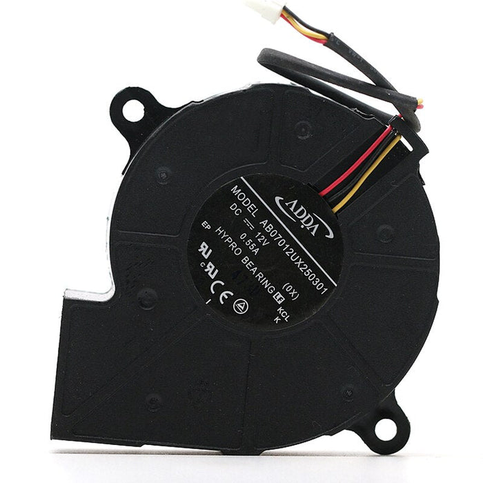 ADDA AB07012UX250301 70x70x25mm 12V DC 0.35A DC Blower Fan