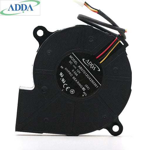 ADDA AB07012UX250301 70x70x25mm 12V DC 0.35A DC Blower Fan