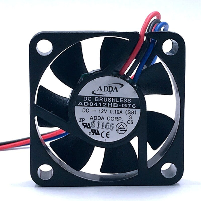 ADDA AD0412HB-G76 40x40x10mm 12V DC Industrial Cooling Fan
