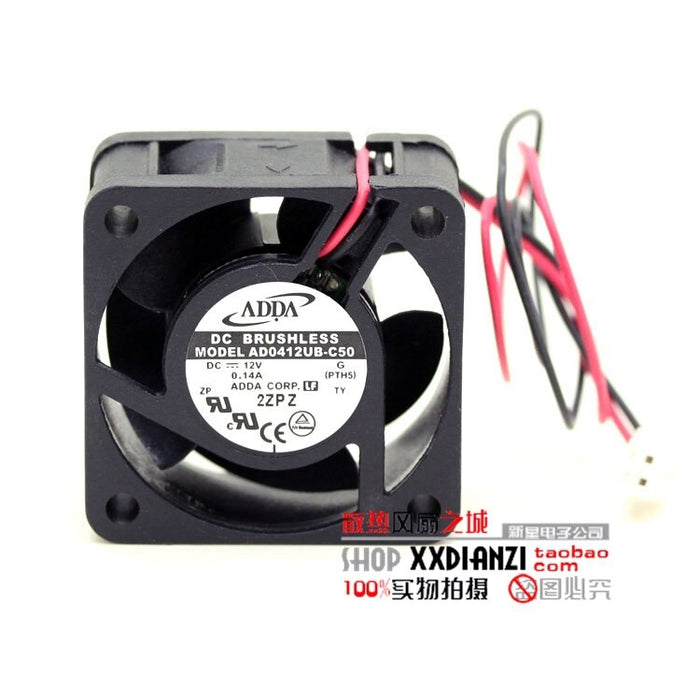 ADDA AD0412UB-C50 40x40x20mm 12V DC 0.14A Axial Cooling Fan