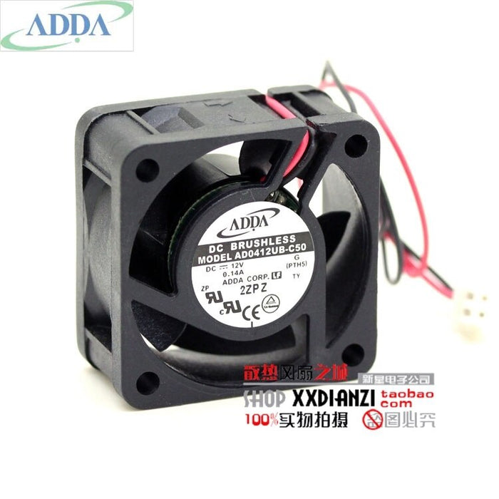 ADDA AD0412UB-C50 40x40x20mm 12V DC 0.14A Axial Cooling Fan