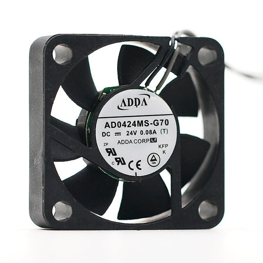 ADDA AD0424MS-G70 40x40x10mm 24V DC Industrial Cooling Fan