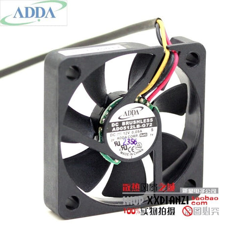 ADDA AD0512LB-G72 50x50x10mm 12V DC 0.09A Axial Cooling Fan