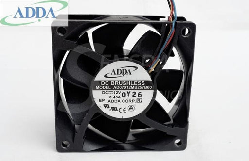 ADDA AD07012MB257B00 70x70x25mm 12V DC 0.45A 4-Wire Axial Cooling Fan