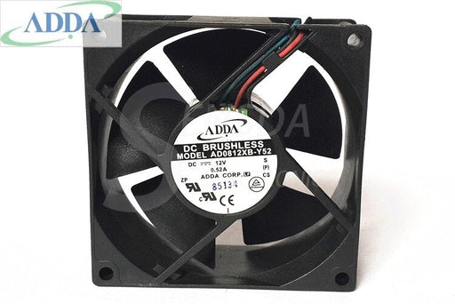 ADDA AD0812XB-Y52 80x80x32mm 12V DC Industrial Cooling Fan
