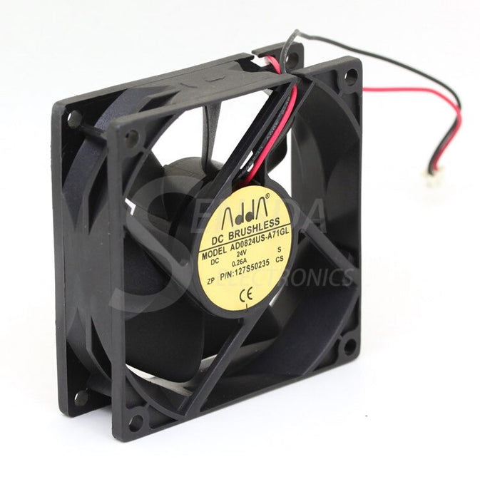 ADDA AD0824US-A71GL 80x80x25mm 24V DC 0.26A Axial Cooling Fan