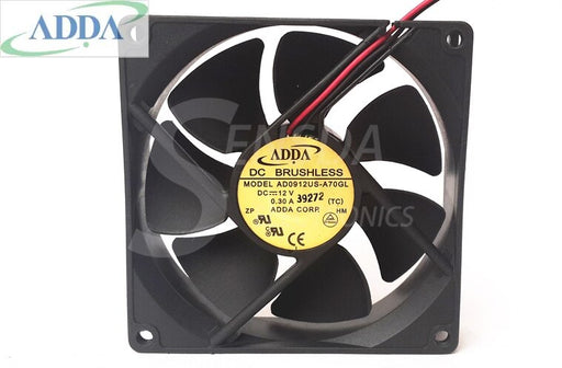 ADDA AD0912US-A70GL 90x90x25mm 12V DC Industrial Cooling Fan