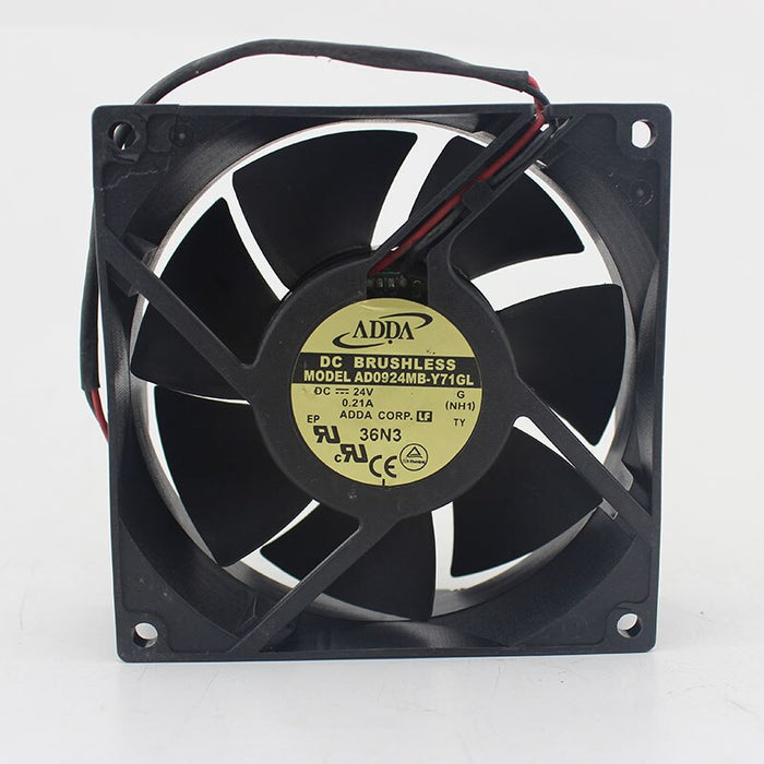 ADDA AD0924MB-Y71GL 90x90x32mm 24V DC 0.21A Axial Cooling Fan