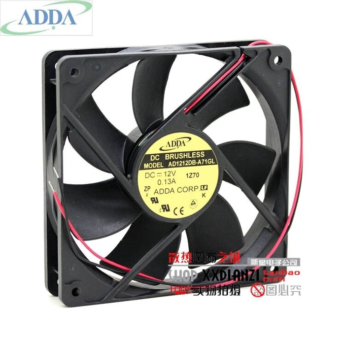 ADDA AD1212DB-A71GL 12V DC 0.13A Axial Cooling Fan