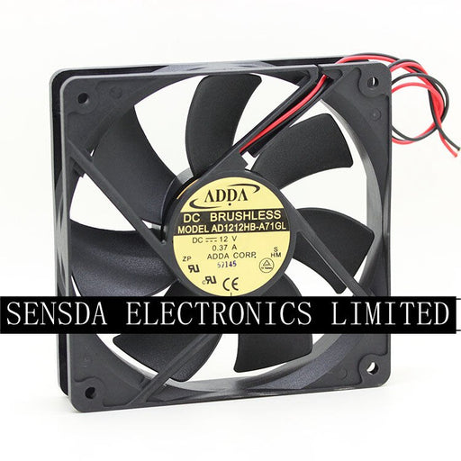 ADDA AD1212HB-A71GL 120x120x25mm 12V DC Industrial Cooling Fan