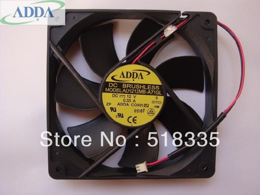 ADDA AD1212MB-A71GL 120x120x25mm Axial Cooling Fan