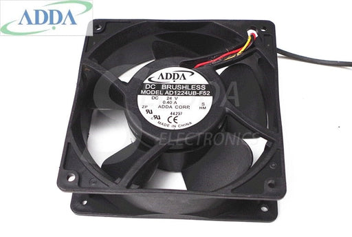 ADDA AD1224UB-F52 120x120x38mm 24V DC 0.2A Axial Cooling Fan