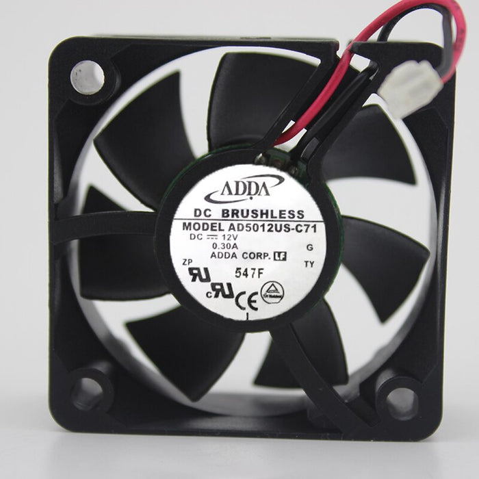 ADDA AD5012US-C71 50x50x20mm 12V DC 0.30A Axial Cooling Fan