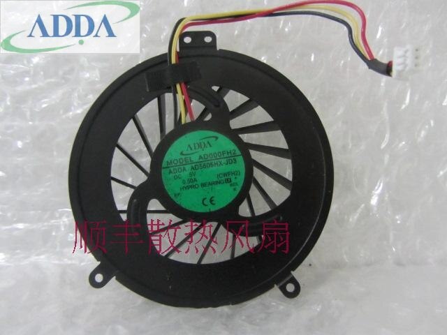 ADDA AD5605HX-JD3 5V DC 0.50A Notebook Cooling Fan