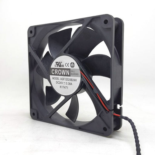 AGF12025B24H 12025 120x120x25mm 24V DC Axial Cooling Fan