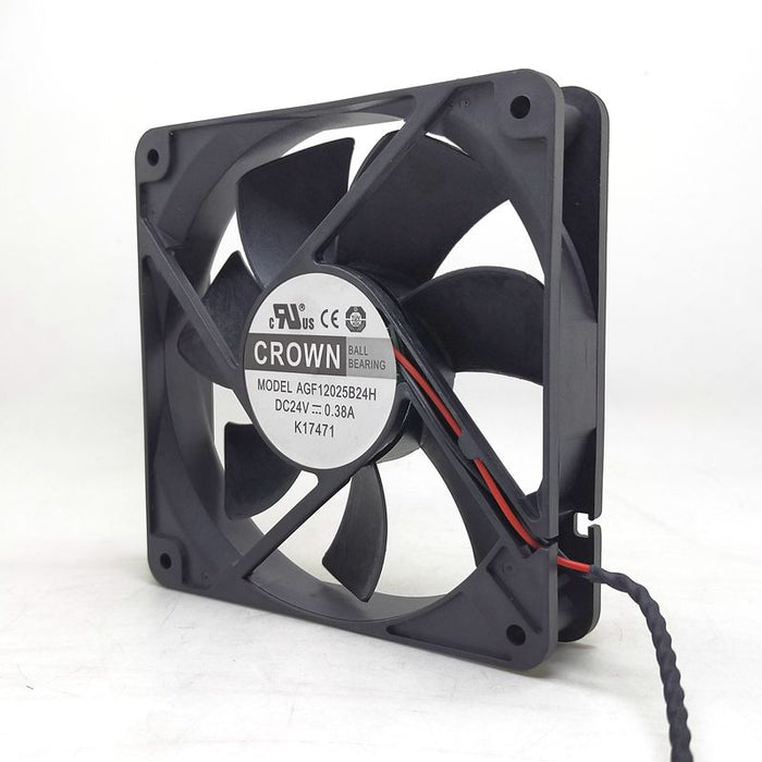 AGF12025B24H 12025 120x120x25mm 24V DC Axial Cooling Fan