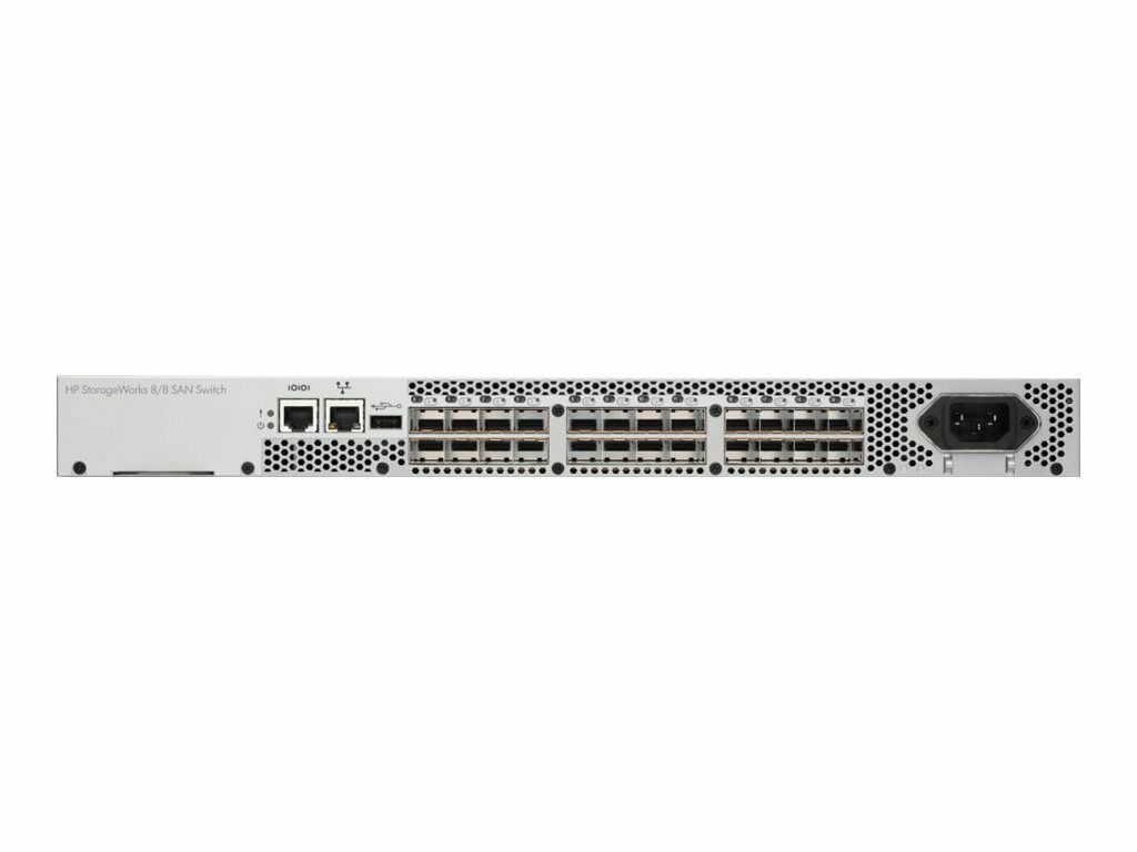 AM867B I HPE SAN Switch S/Works 8/8 (8)-ports Enabled